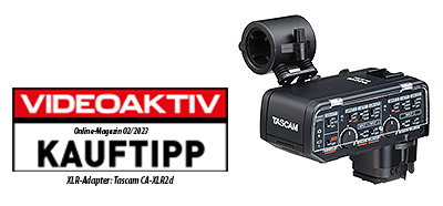 Tascam CA XLR2d C kauftipp kl