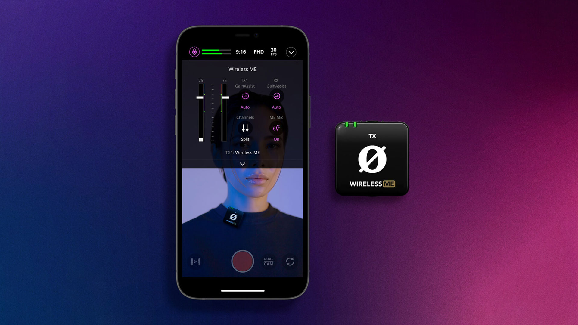 Røde Capture screen web