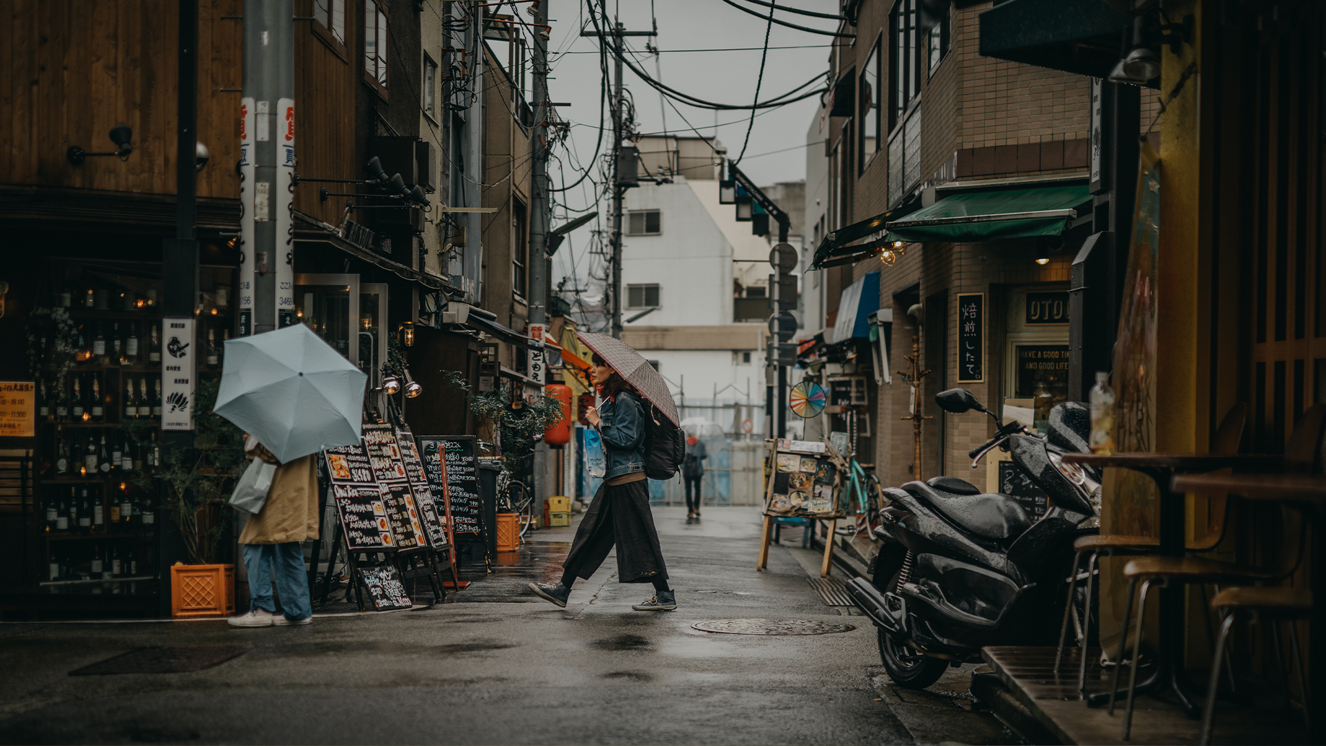 Workshop Dreh ferne Laender Tokio Markt Totale