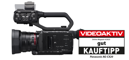 Panasonic AG CX20 Tabellenbild