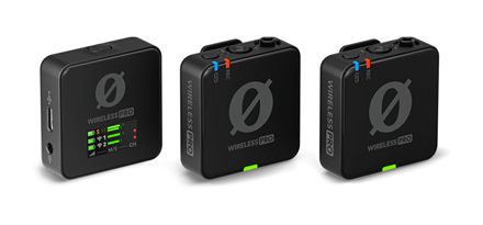 Rode Wireless Serie Pro Tabellenbild