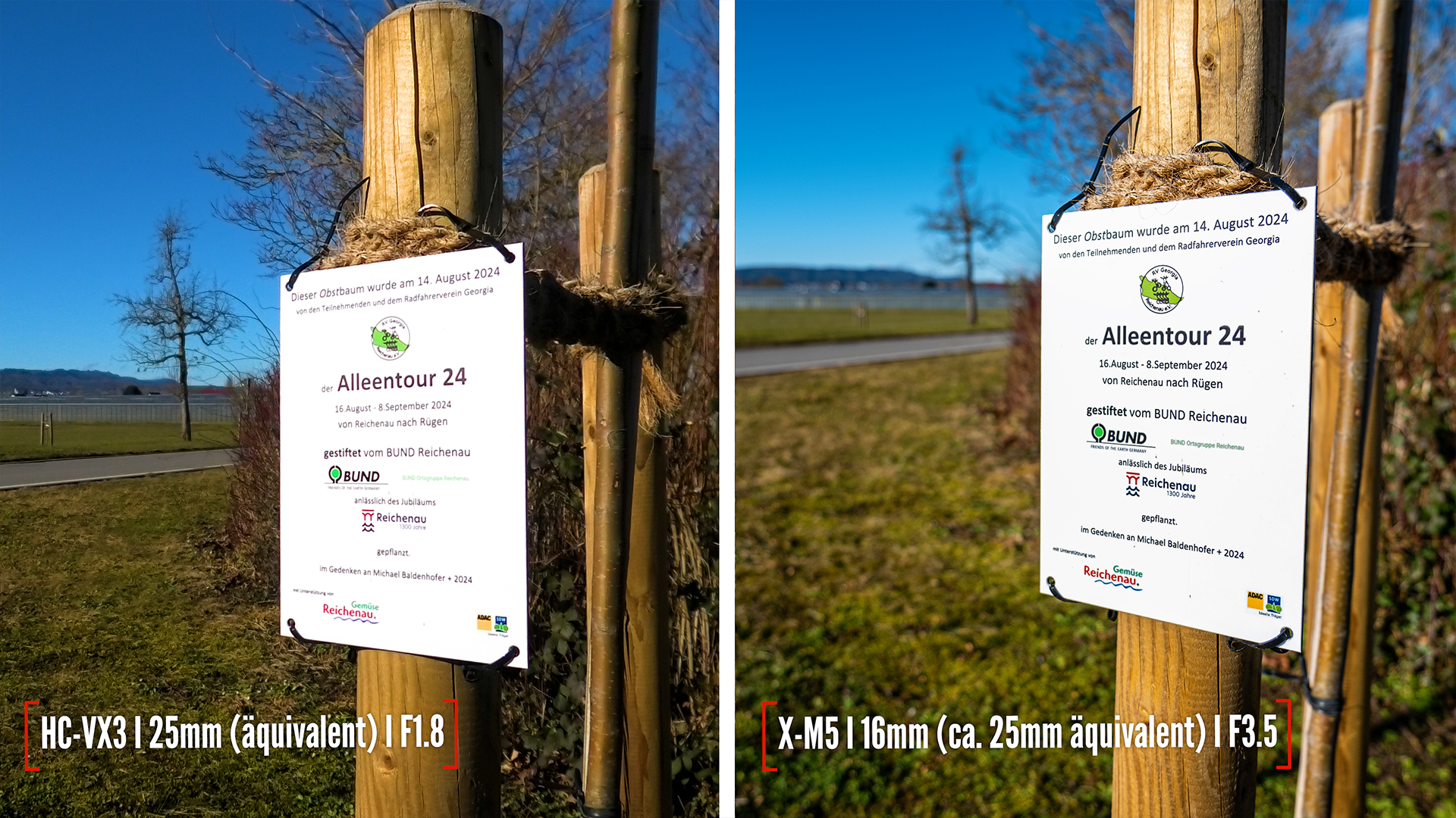 Fuji X M5 Camcordervergleich Unschaerfevergleich