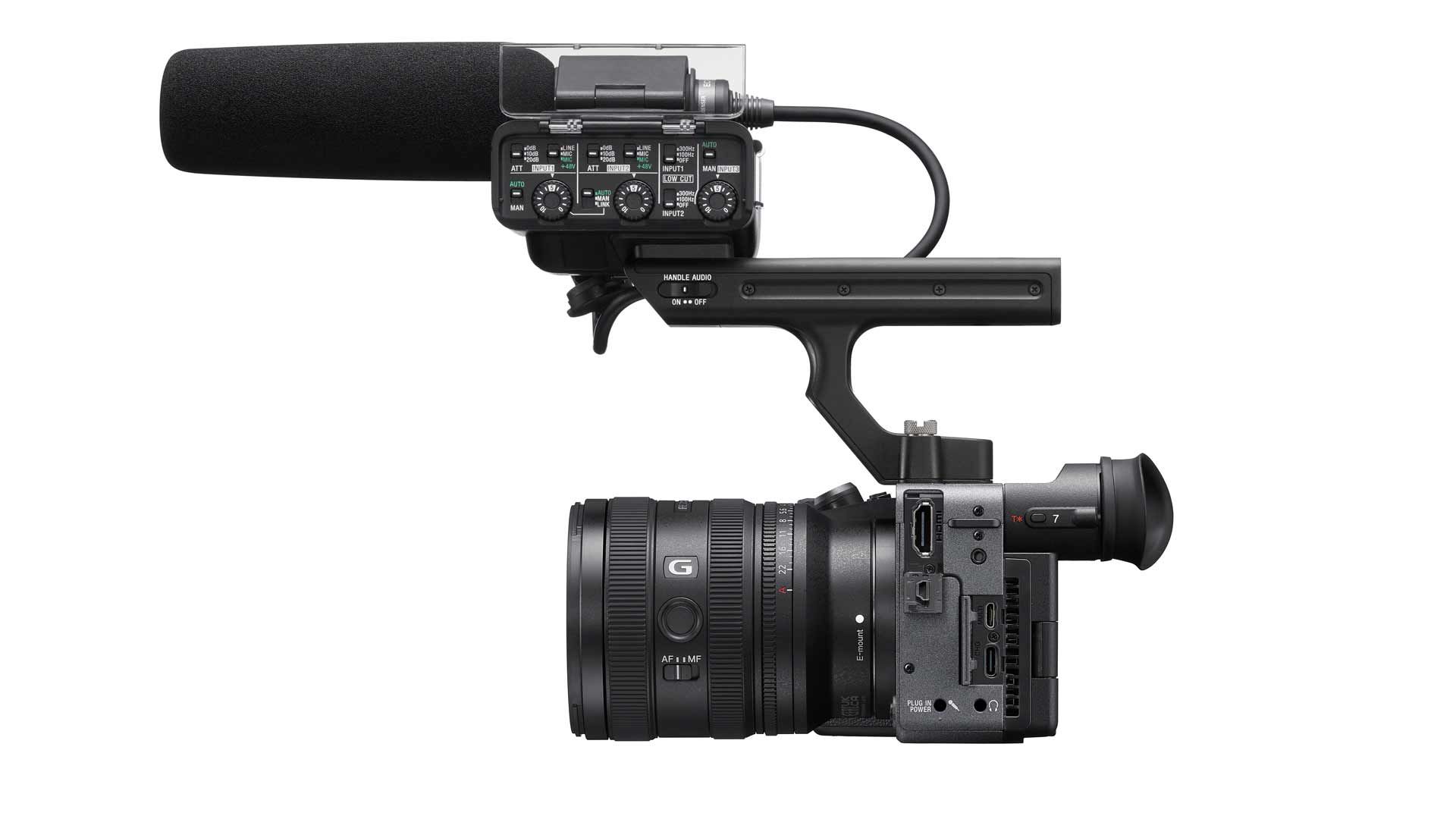 Sony FX2: Vollformat-Einstiegsmodell mit Sucher fu00fcr die Cine-Serie