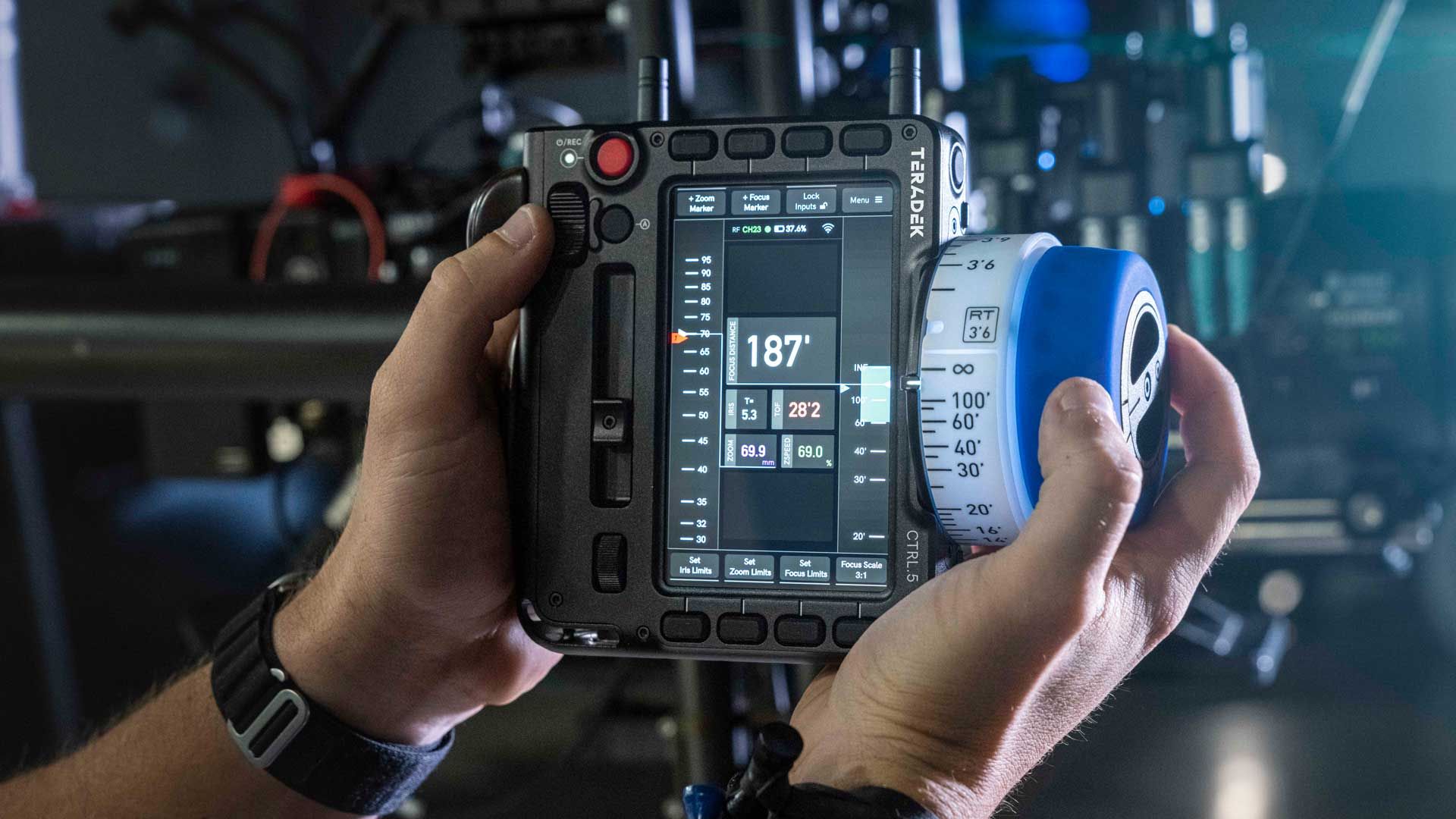 Teradek RT mit CTRL.5: Objektivsteuerung aus der Ferne