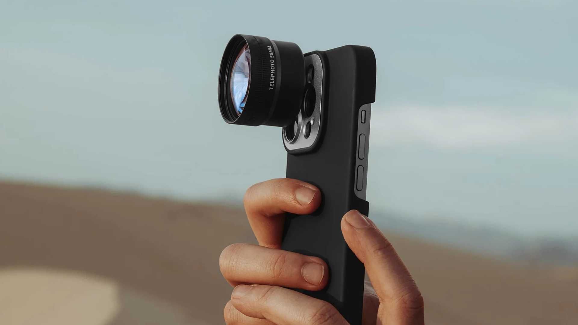 Sandmarc Telephoto Lens: 58 Millimeter Brennweite fu00fcrs iPhone