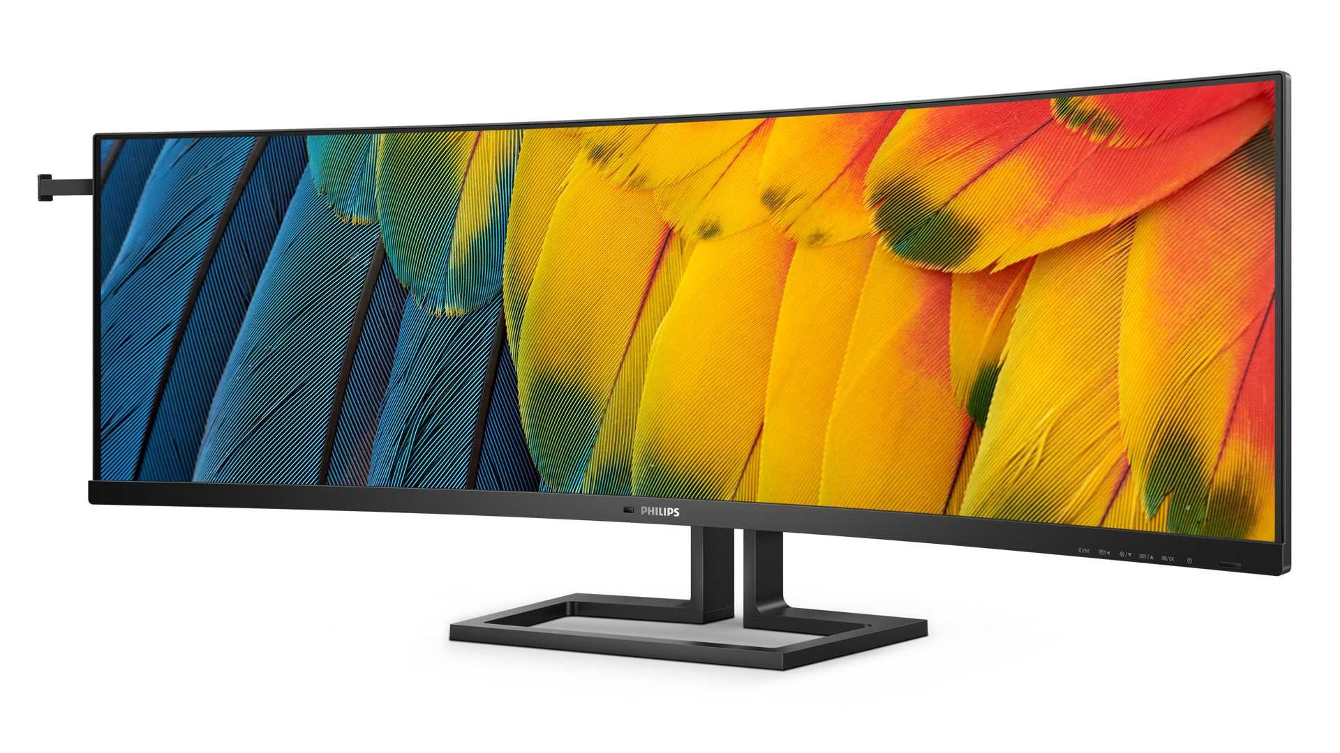 Philips 45B1U6900C: farbtreuer Ultra-Breit-Monitor mit 5K und USB-C-Konnektivitu00e4t