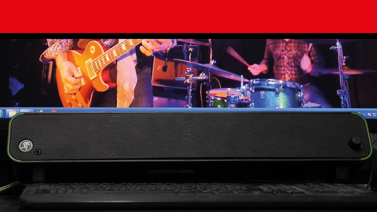 Audio-Test: Mackie CR Stealthbar - Desktop Monitor