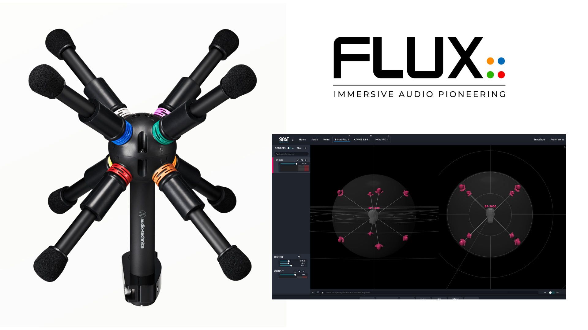 Audio Technica BP3600 arbeitet mit SPAT Revolution