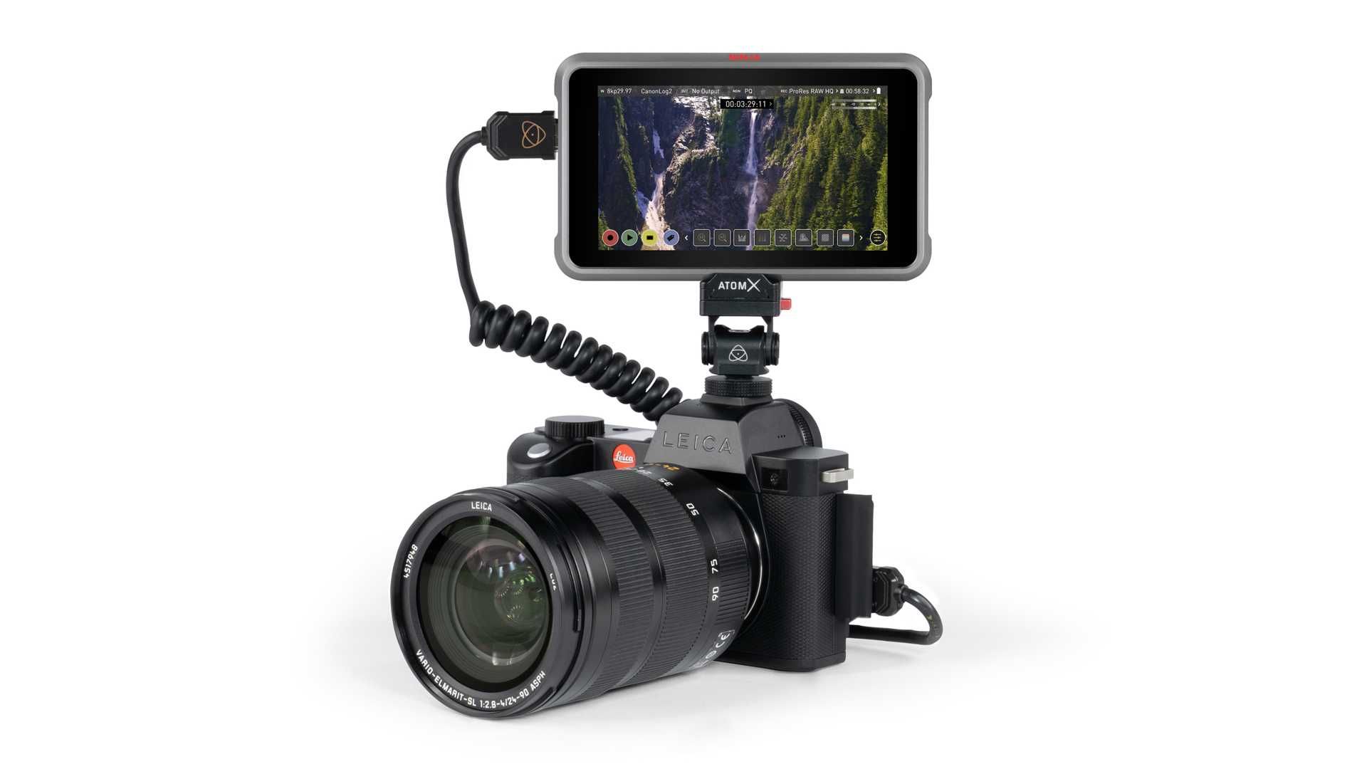 Atomos: 12-Bit-ProRes-RAW-Aufnahme mit der Leica SL2-S kommt im Mai