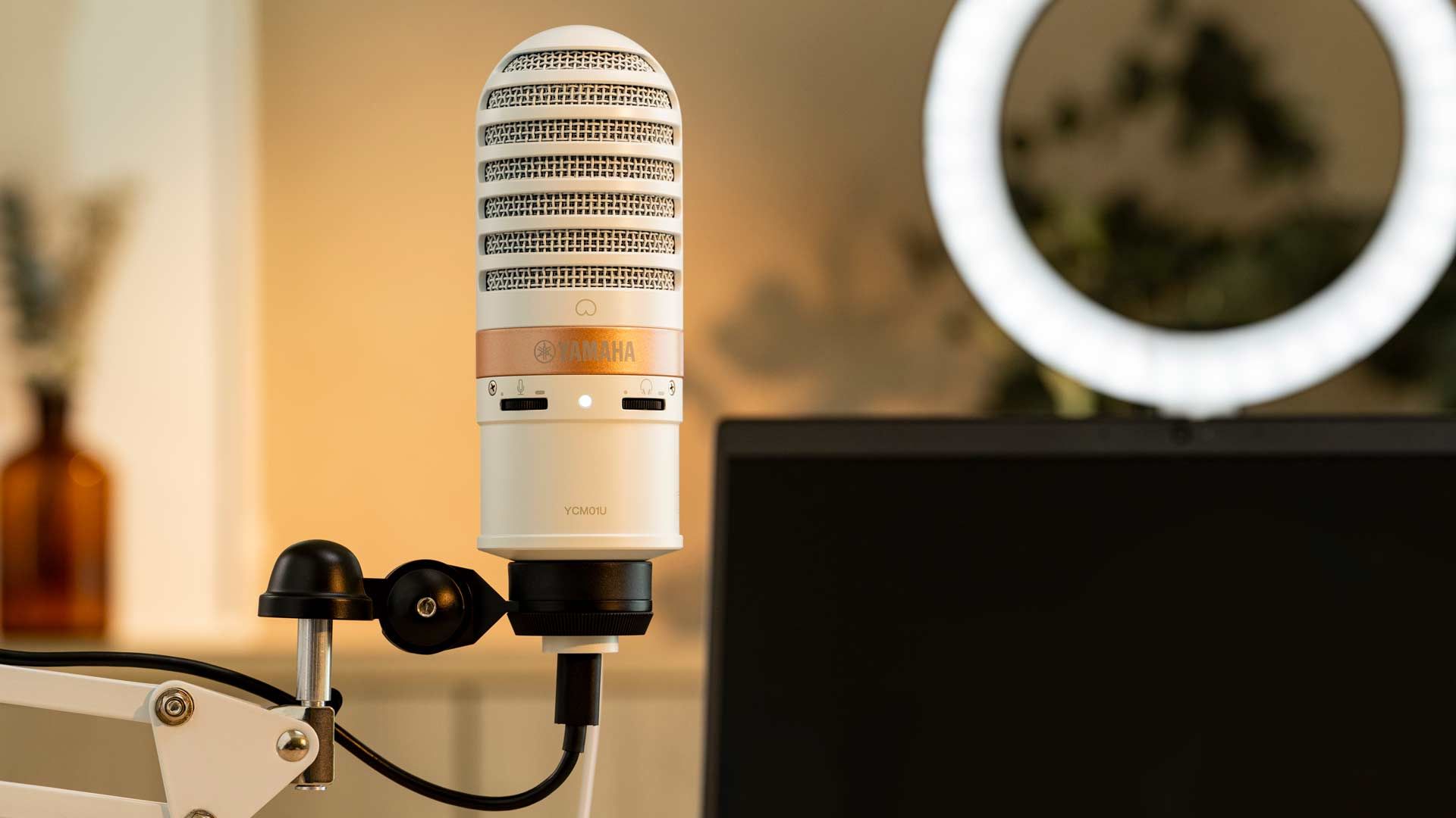 Yamaha YCM01U: USB-Mikrofon fu00fcr Streaming