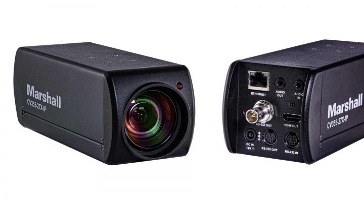 Marshall CV355-27X-IP: IP-Kamera mit 27-fachem optischen Zoom