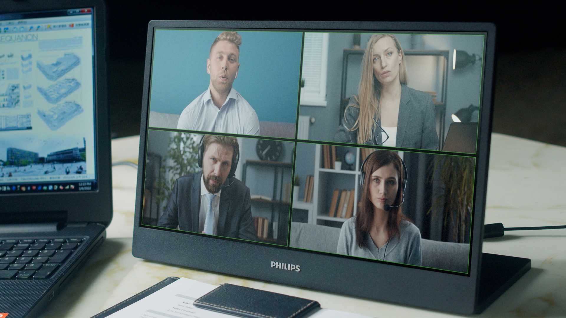 Philips 16B1P3302: portabler Full-HD-Monitor mit USB-C-Konnektivitu00e4t