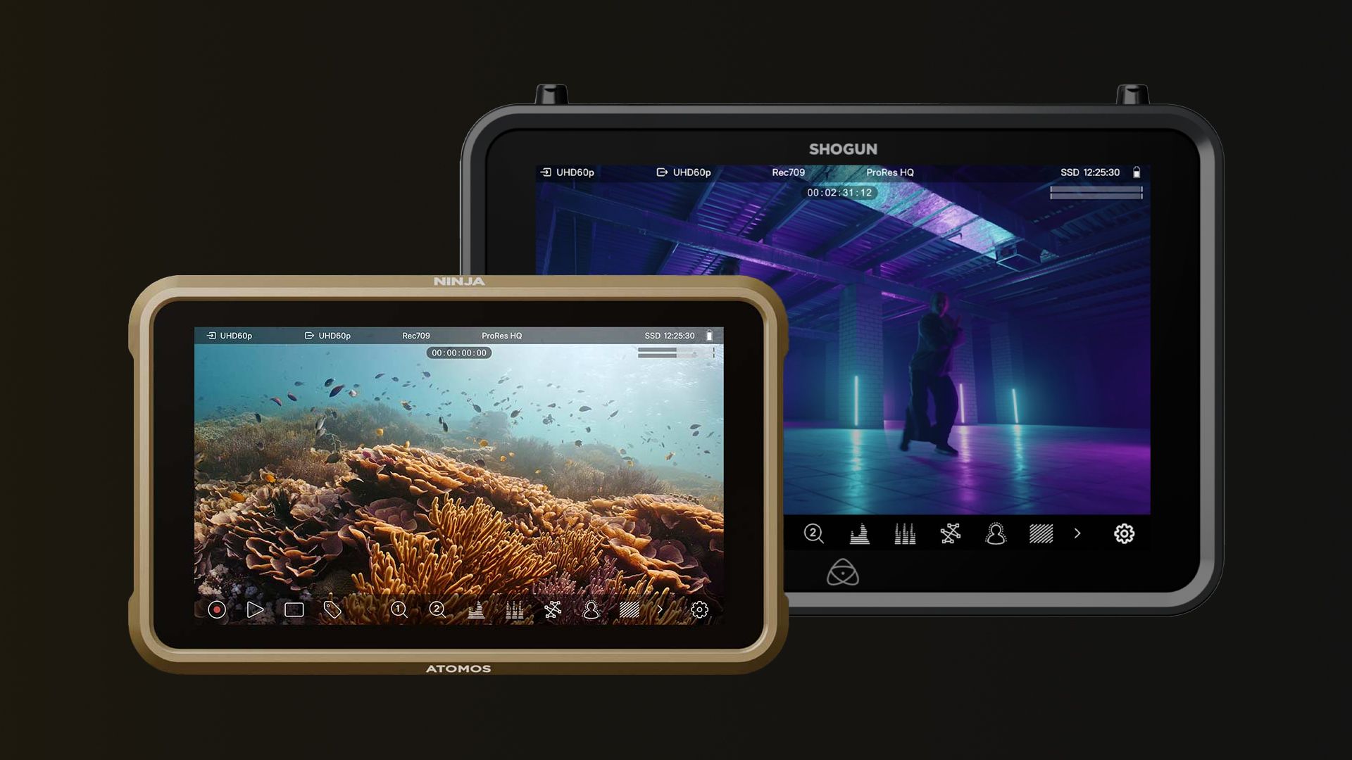 Atomos Ninja und Shogun: erweiterter ProRes RAW-Support u00fcber HDMI