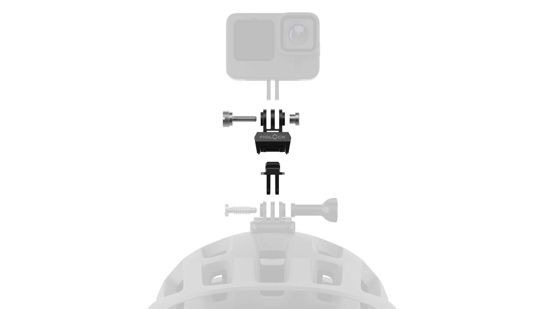 Fidlock Pinclip Actioncam-Mount: Schnellwechselkupplung