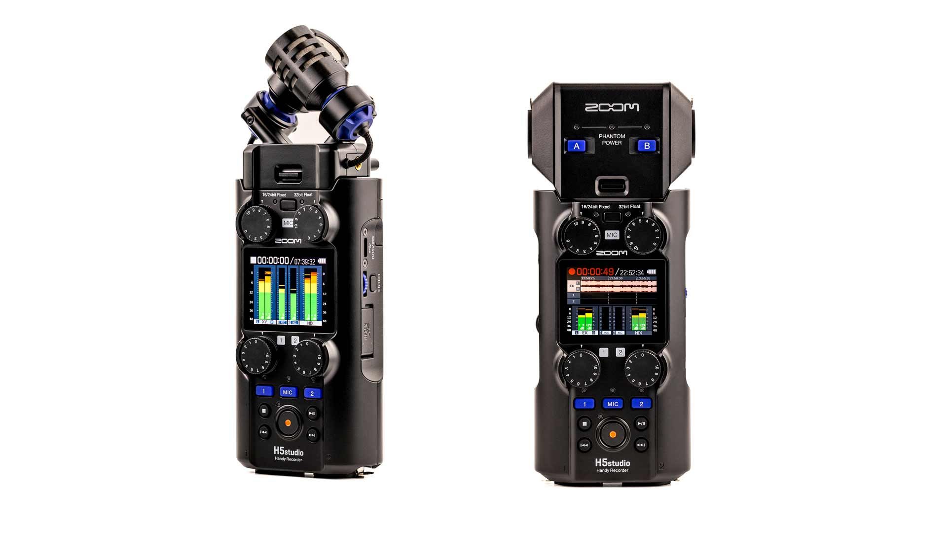 Zoom H5studio: mit 32-Bit-Float und Gain-Reglern