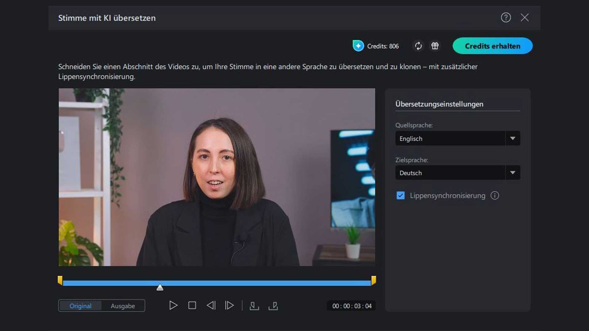CyberLink PowerDirector 365: KI-Features zur Video- und Audiou00fcbersetzung