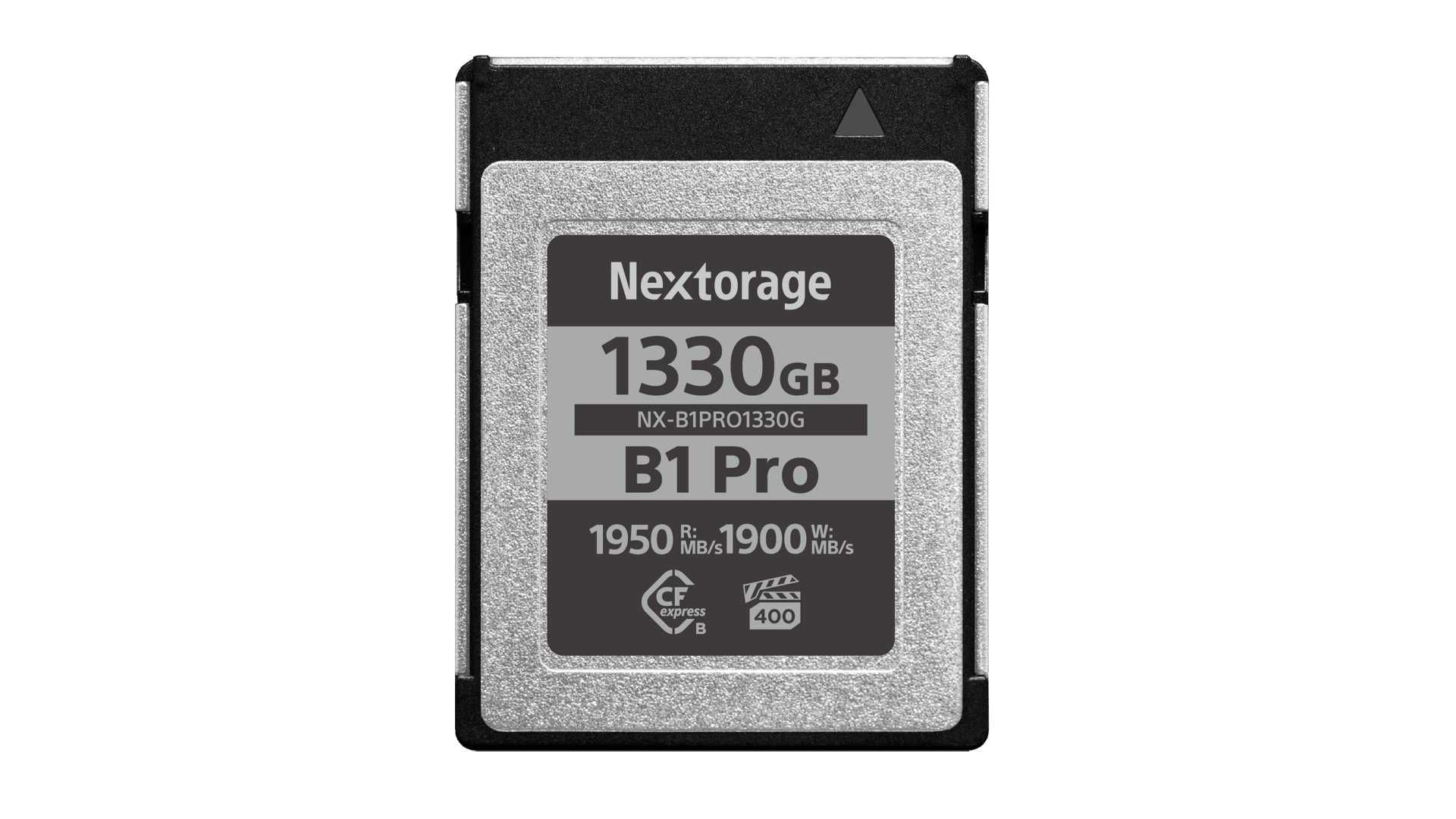 Nextorage B1 Pro, B1 SE: weltweit schnellste CFexpress-Typ-B-Karten