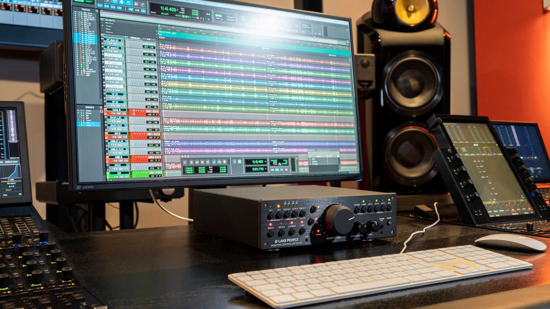 Lake People MC100: komfortabler und vielseitiger Monitor-Controller