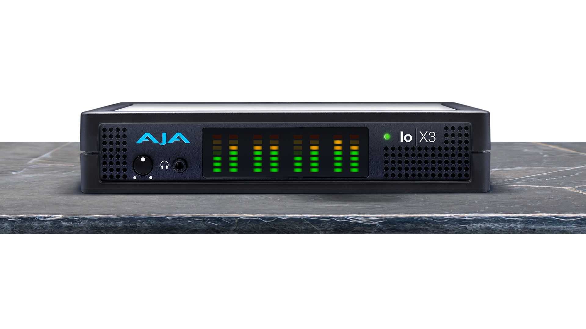 Aja Io X3: neues Video-/Audio-Device mit Thunderbolt-3-Verbindung