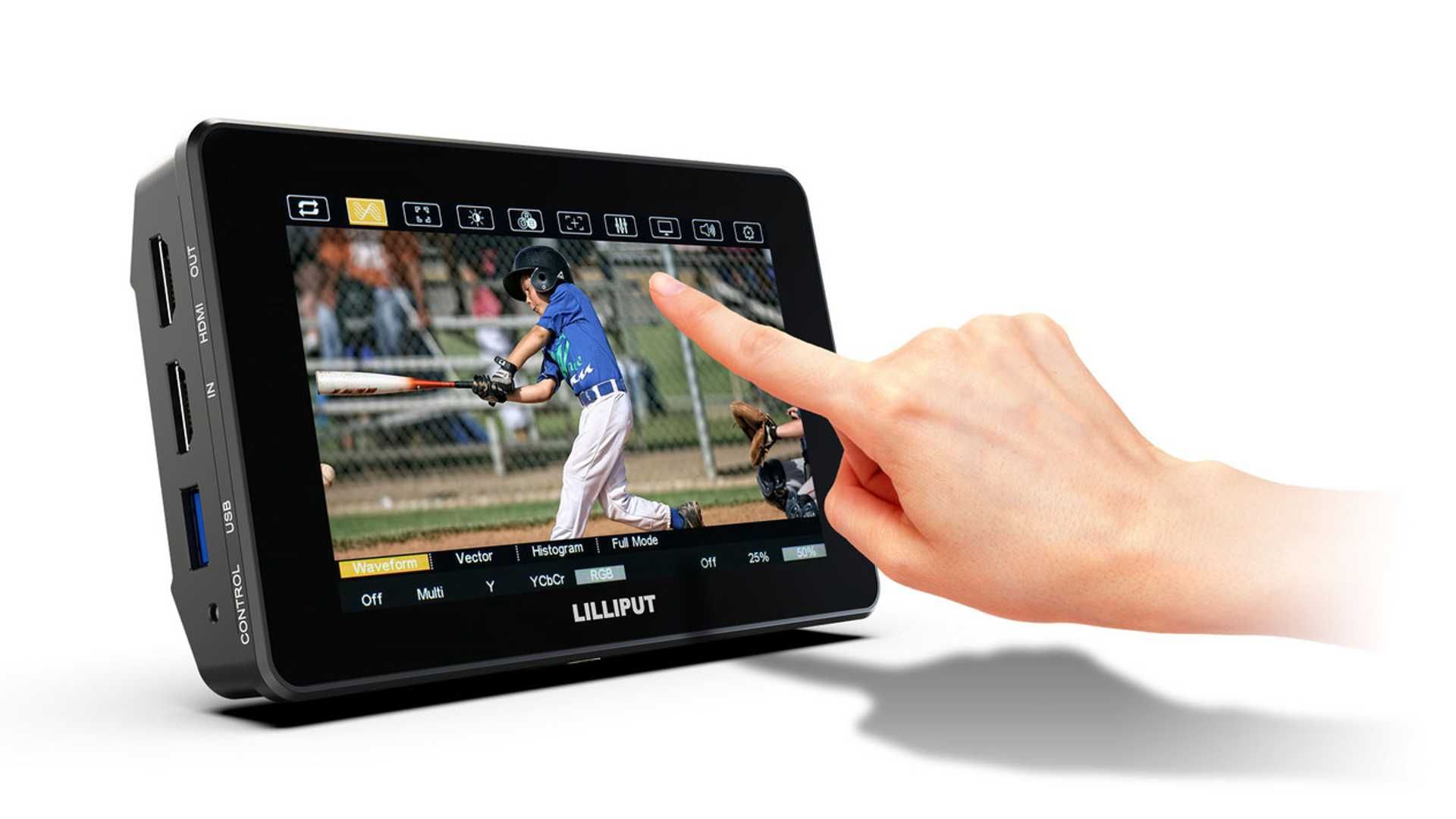Lilliput HT5S: kompakter Fieldmonitor mit 5,5 Zoll und 2000 nits Helligkeit