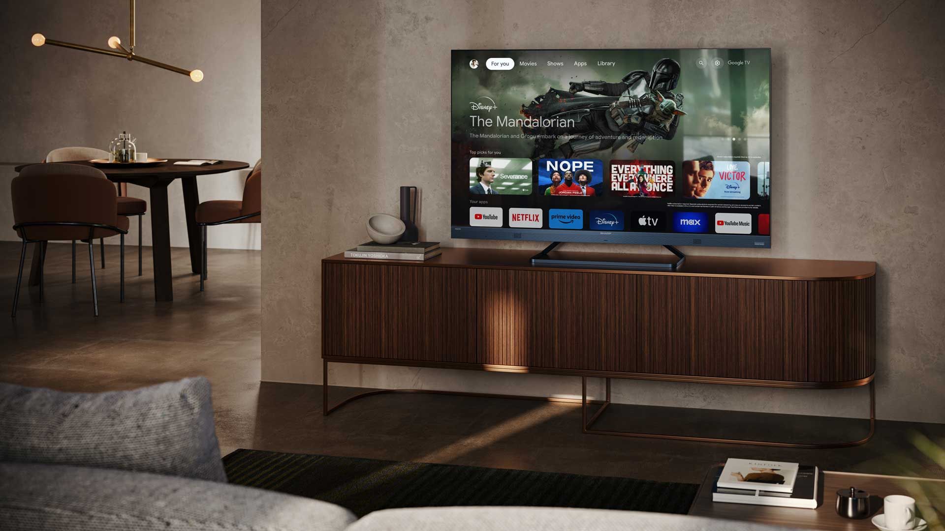 Sharp FQ-Serie: gu00fcnstige Fernseher-Serie