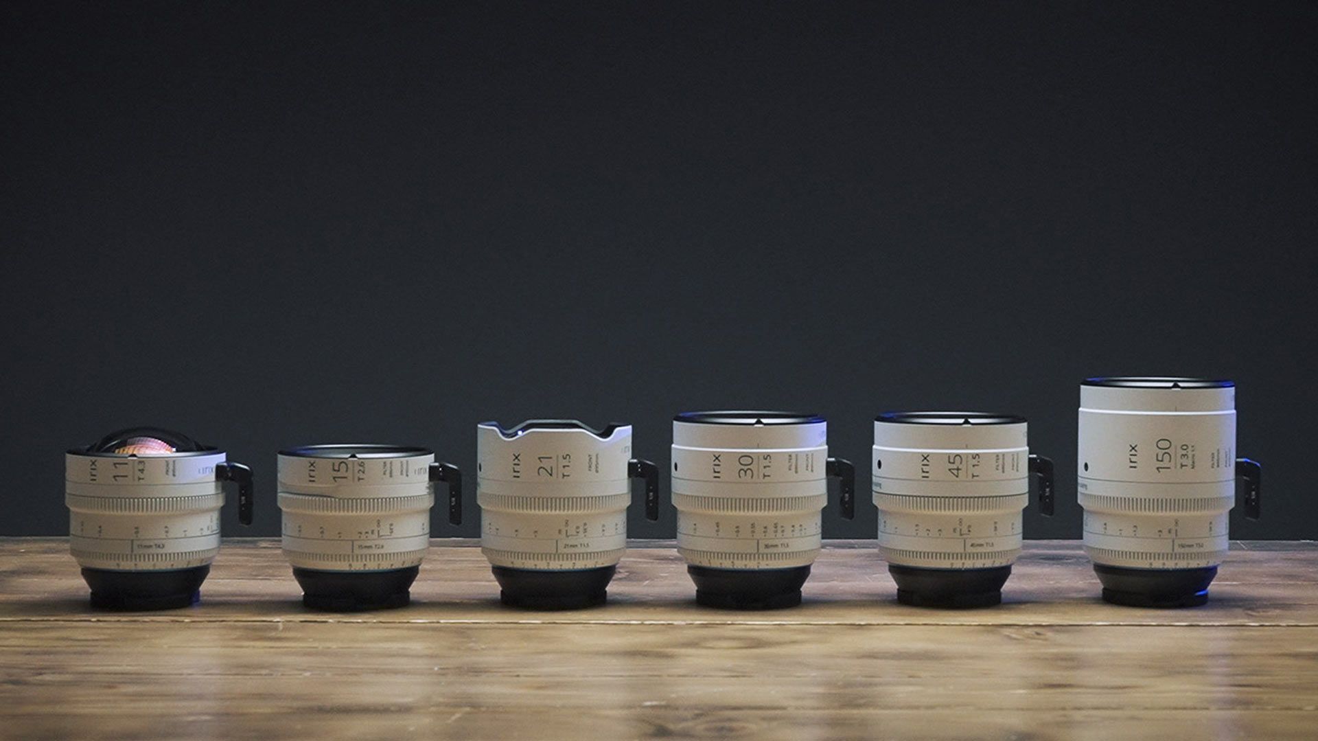 Irix Cine-Objektive: limitierter Auflage in Weiu00df