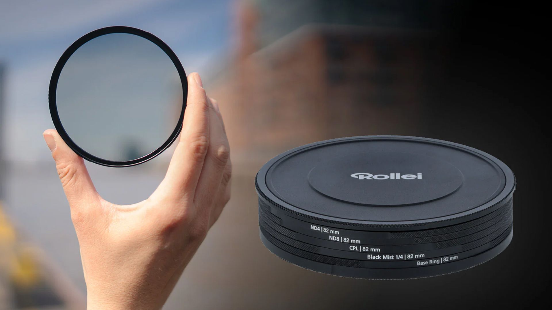 Rollei: Magnetisches ND-Rundfilterset fu00fcr Videoanwendungen