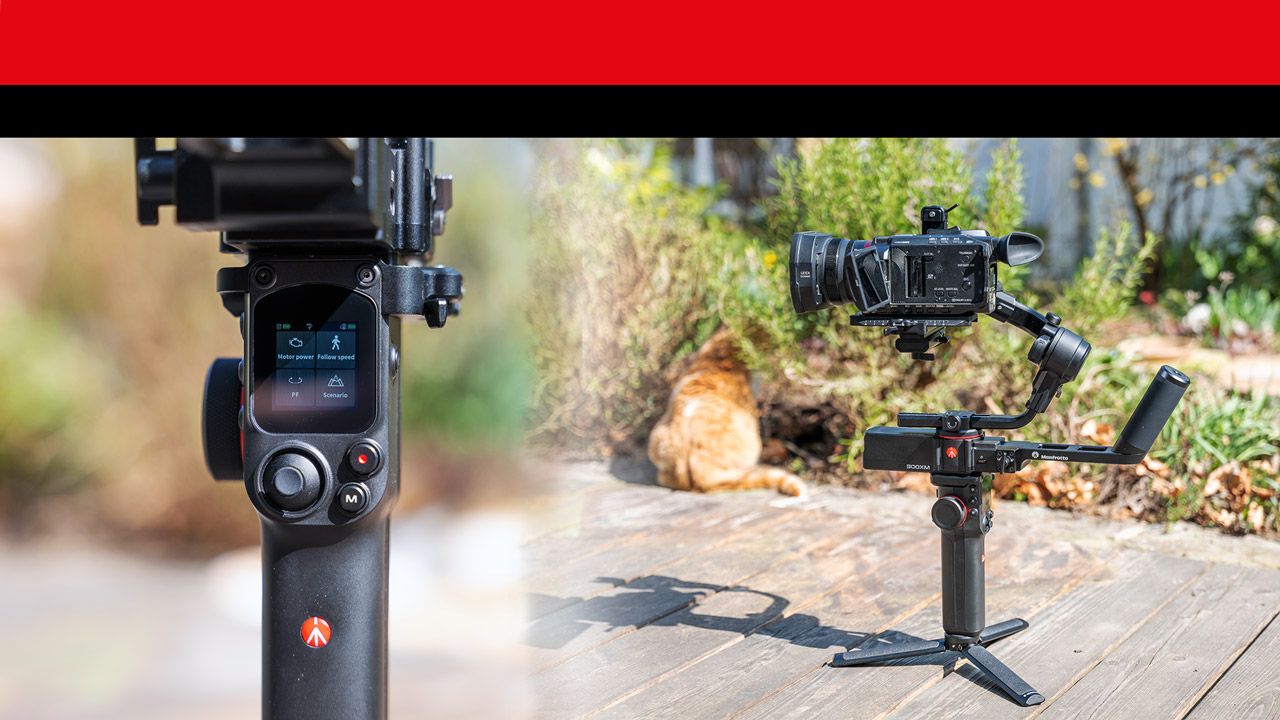 Praxistest: Manfrotto 300 XM - Gimbal fu00fcr mittelschwere Fotofilm-Kameras