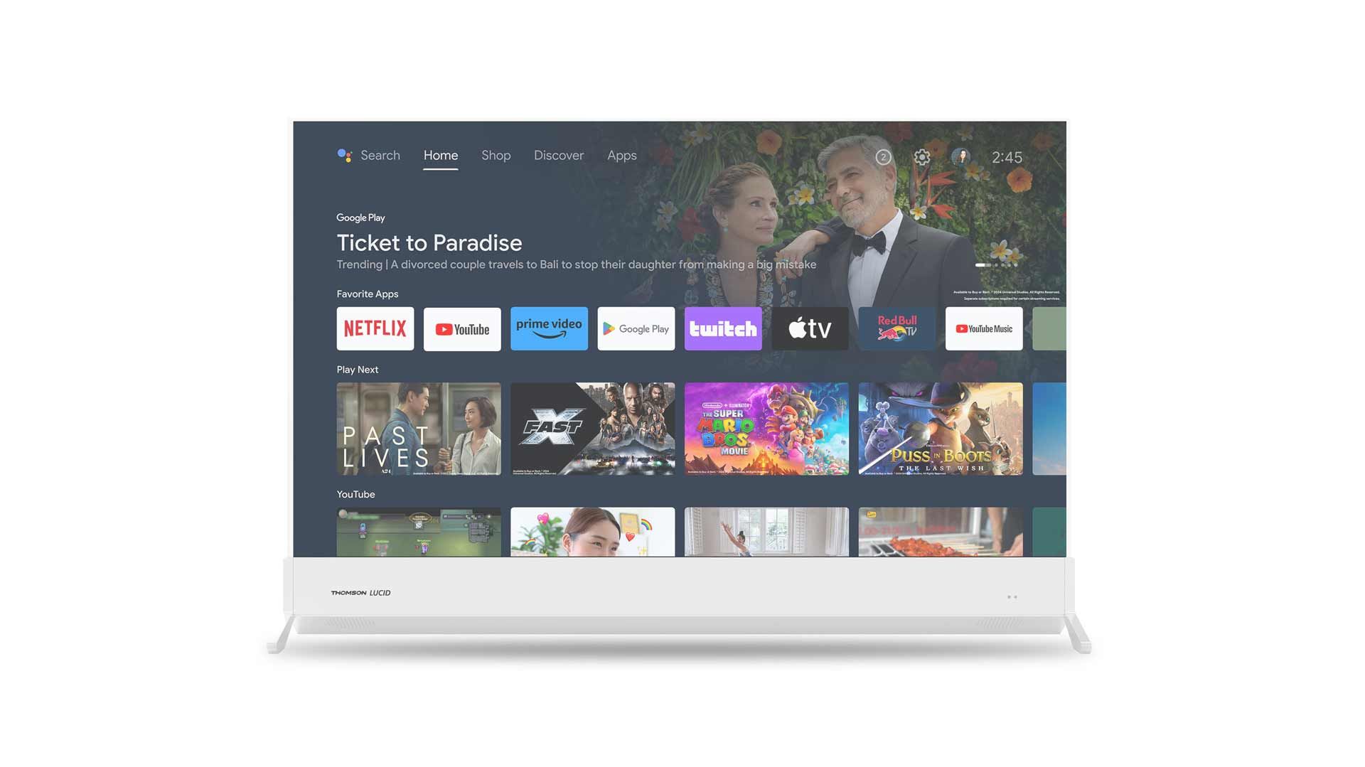 Thomson Lucid OLED: durchsichtiger 55 Zoll Bildschirm lieferbar