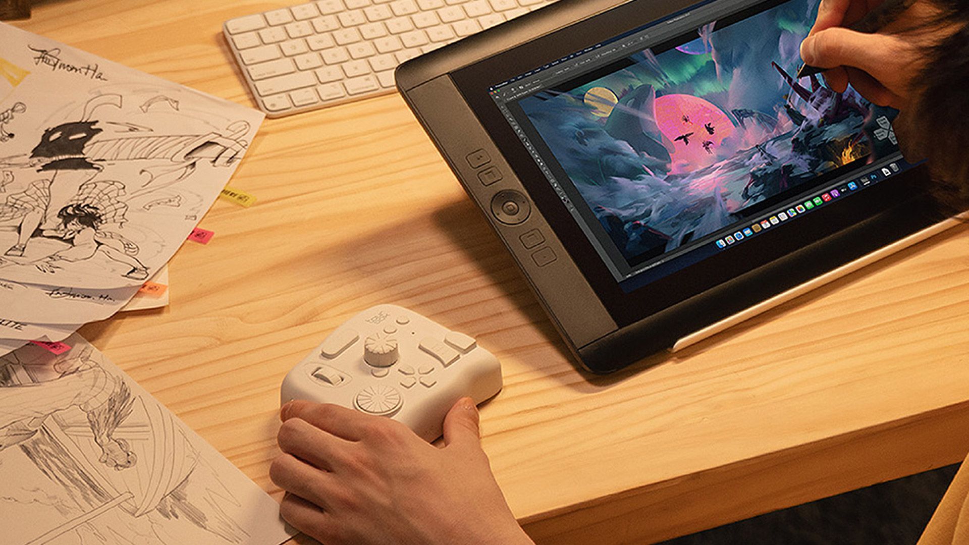 TourBox Elite: Bluetooth-Editing-Controller fu00fcr DaVinci, Premiere und Final Cut