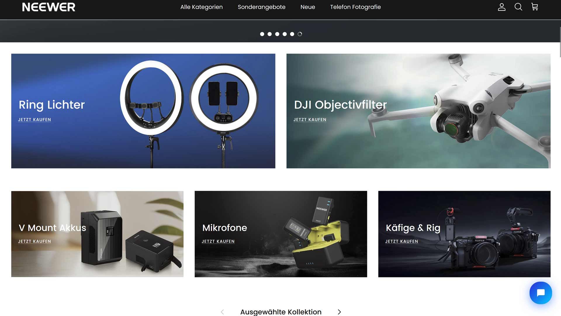 Neewer in Deutschland: Hyperactive u00fcbernimmt Disutribution