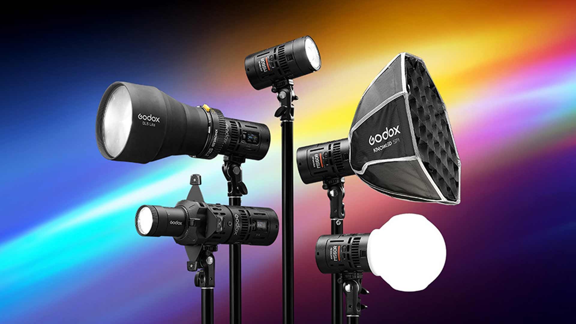 Godox Knowled MS60R/Bi: kompaktes Filmlicht fu00fcr Unterwegs und kleine Studios