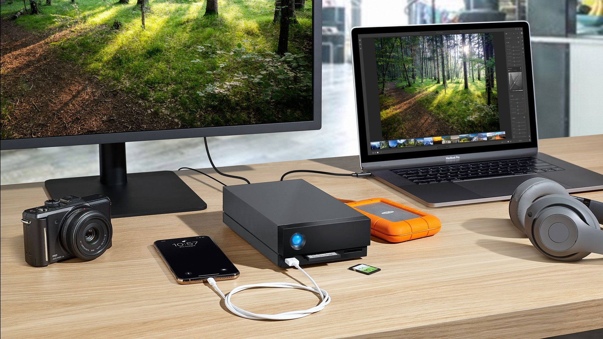 LaCie 1big Dock 2big Dock: hu00f6here Speicherkapazitu00e4ten