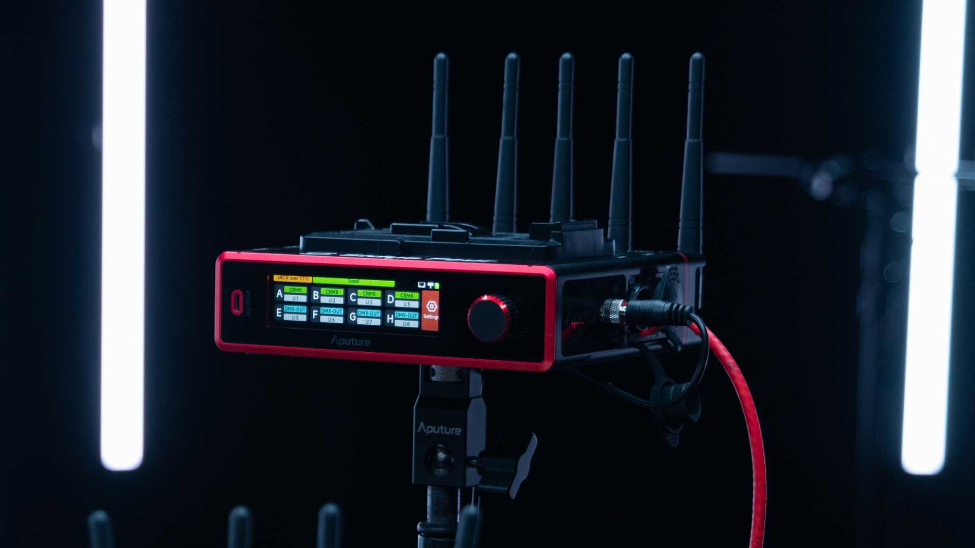 Aputure Sidus Four: CRMX-Transmitter mit App-Steuerung