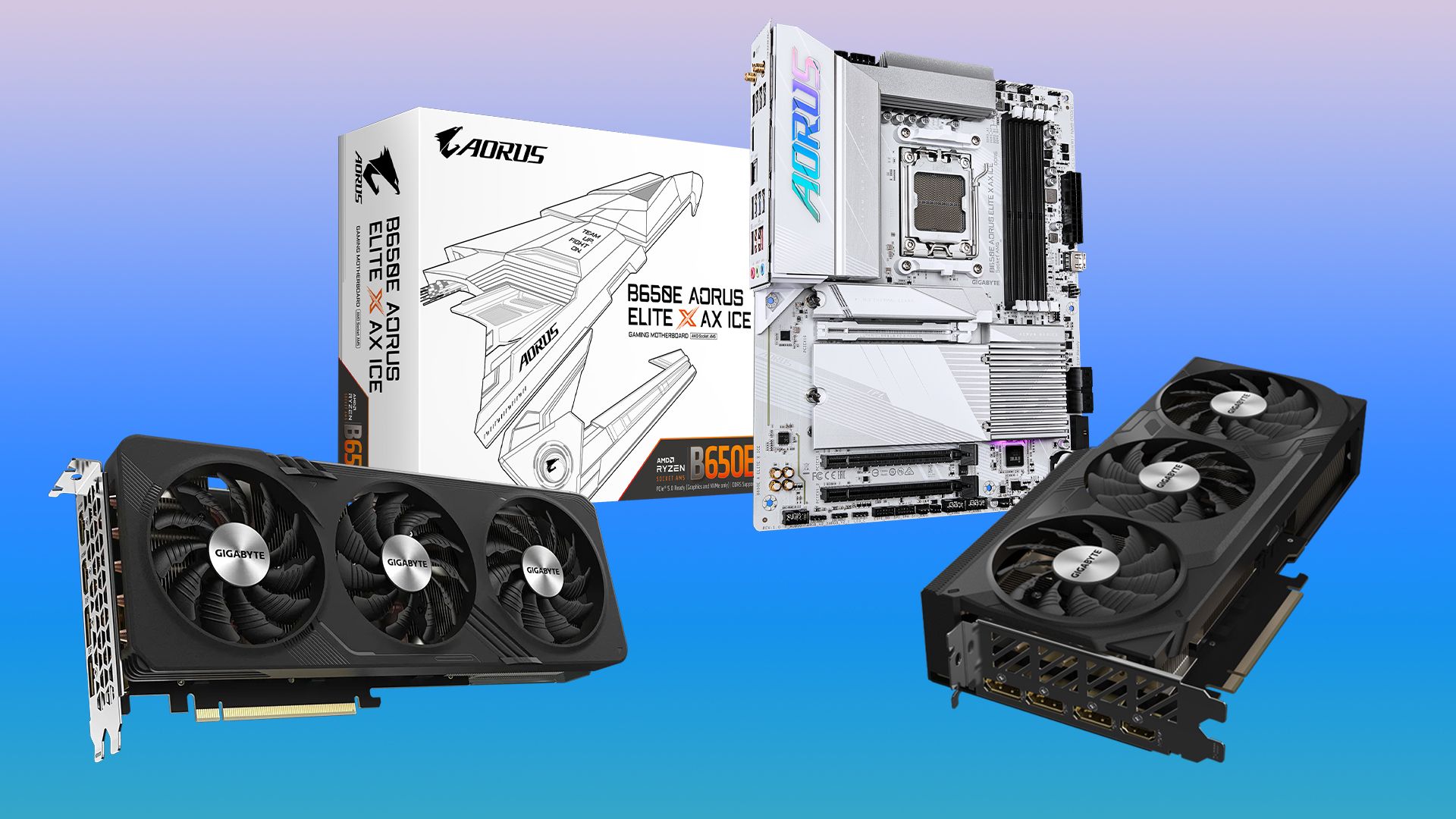 Gigabyte: neues Mainboard und Grafikkarten