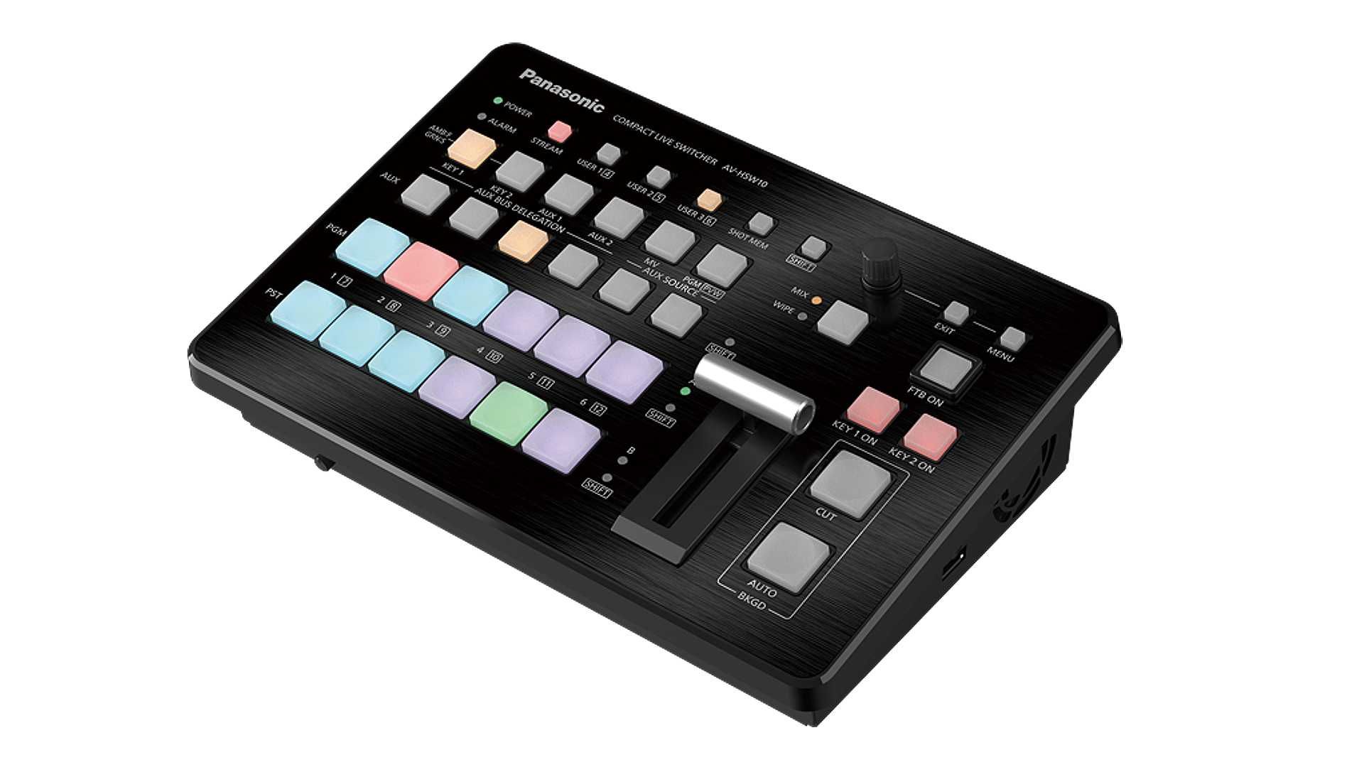 Panasonic AV-HSW10: kompakter Live-Videomischer mit IP-Kompatibilitu00e4t