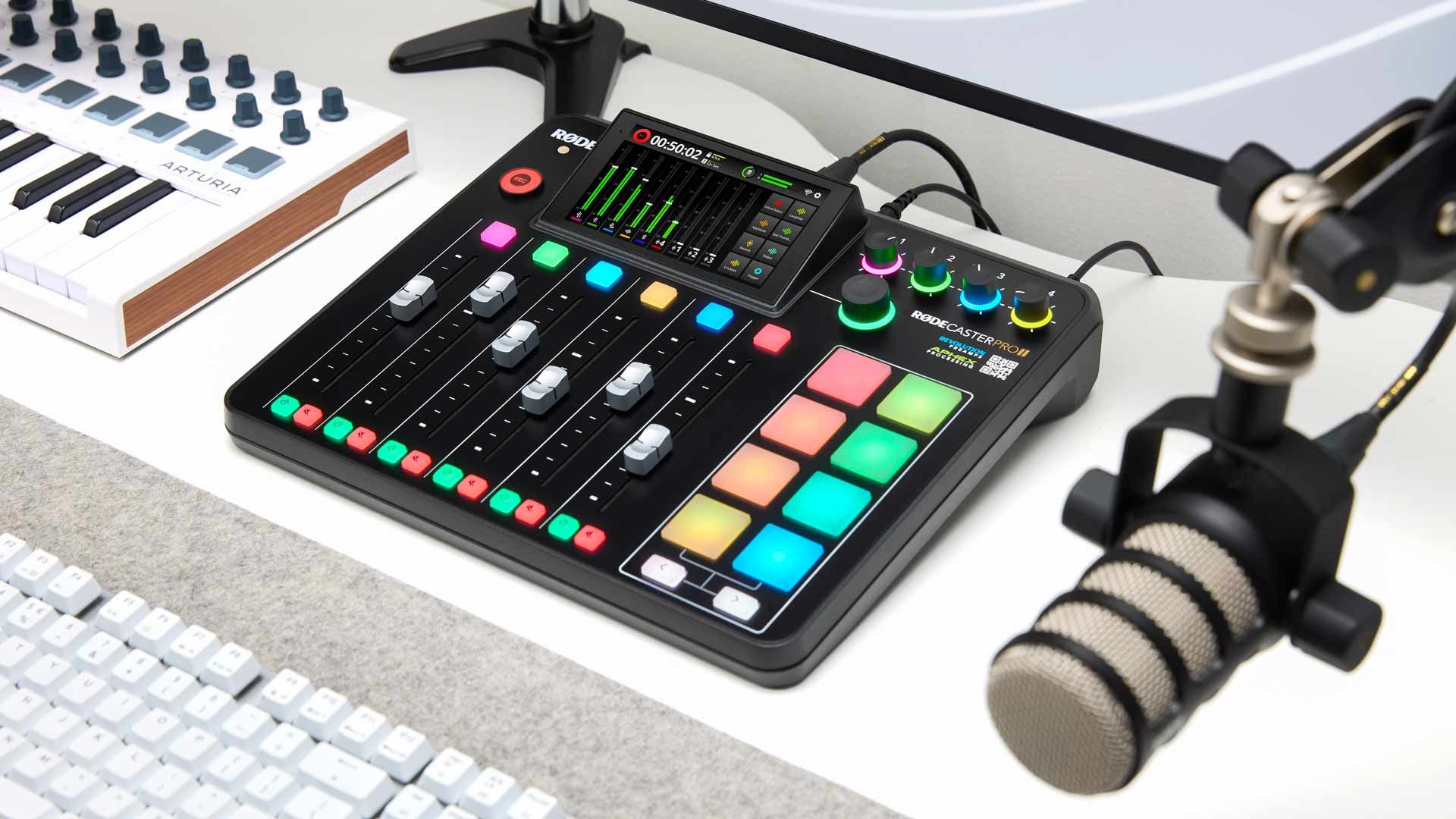 Ru00f8de Caster Pro II: Audio Production Studio fu00fcr Content Creator