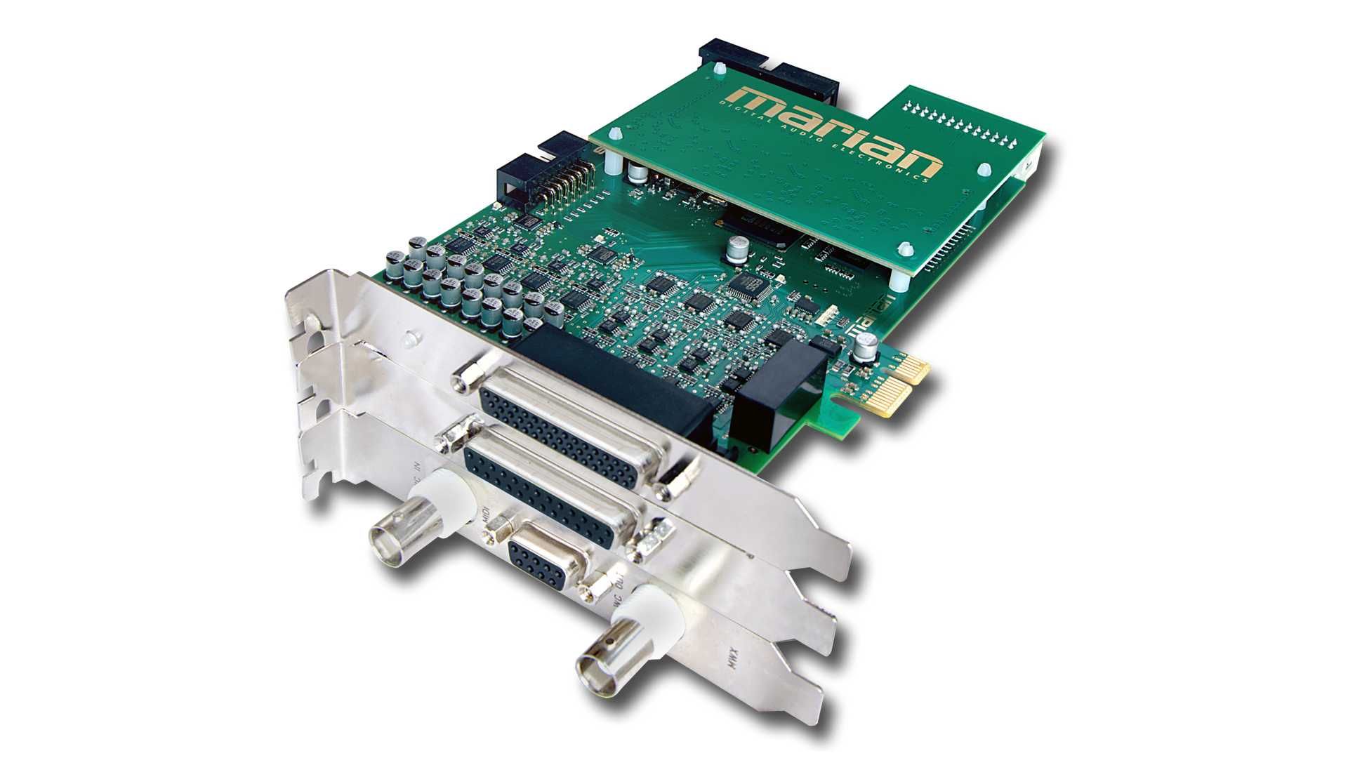 Marian Seraph 8 MKII, AD8 MKII: neue Mehrkanal-Soundkarten fu00fcr bis zu 192 kHz