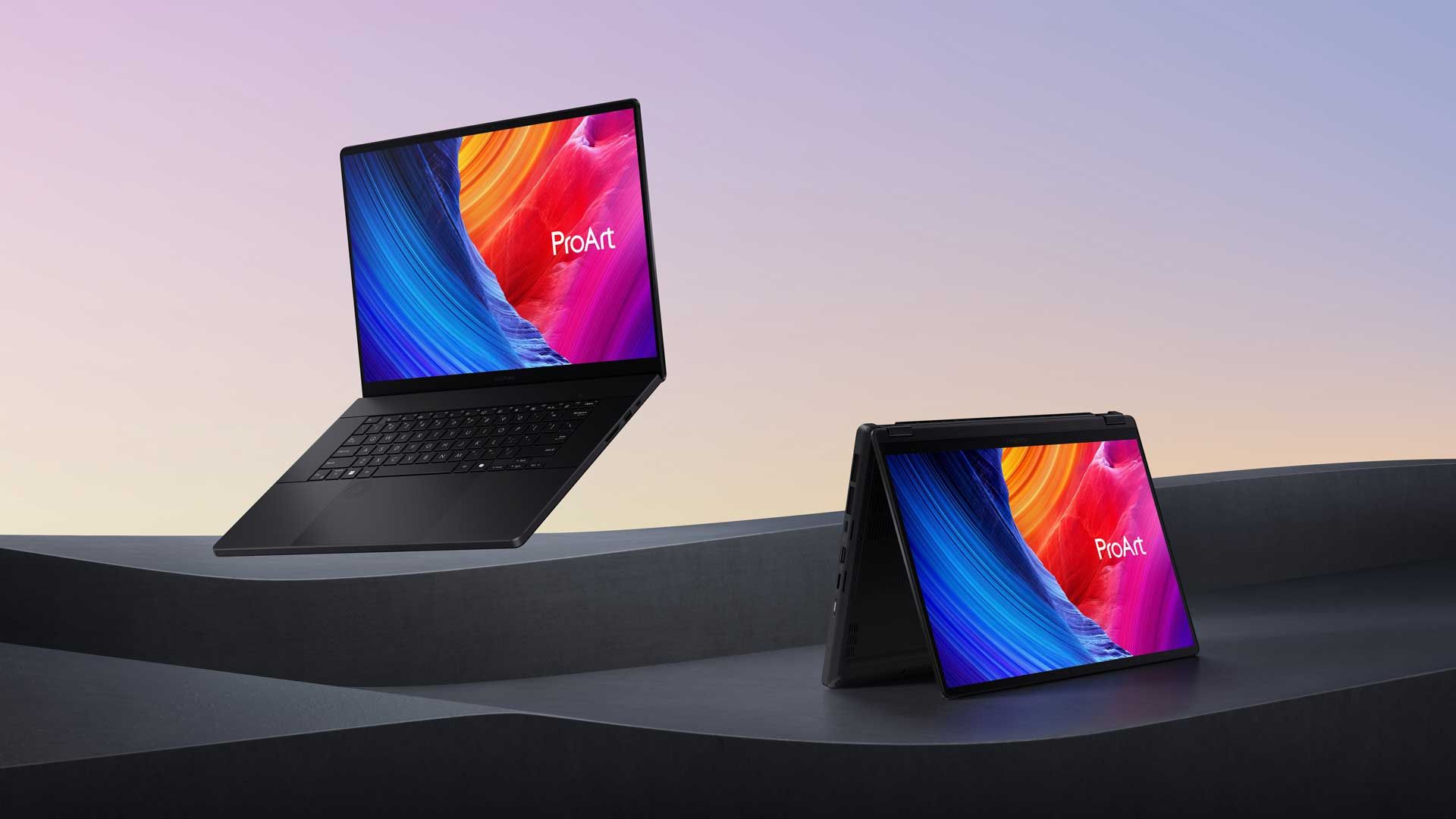 Asus ProArt P16 und PX13: Laptops fu00fcr Kreativprofis