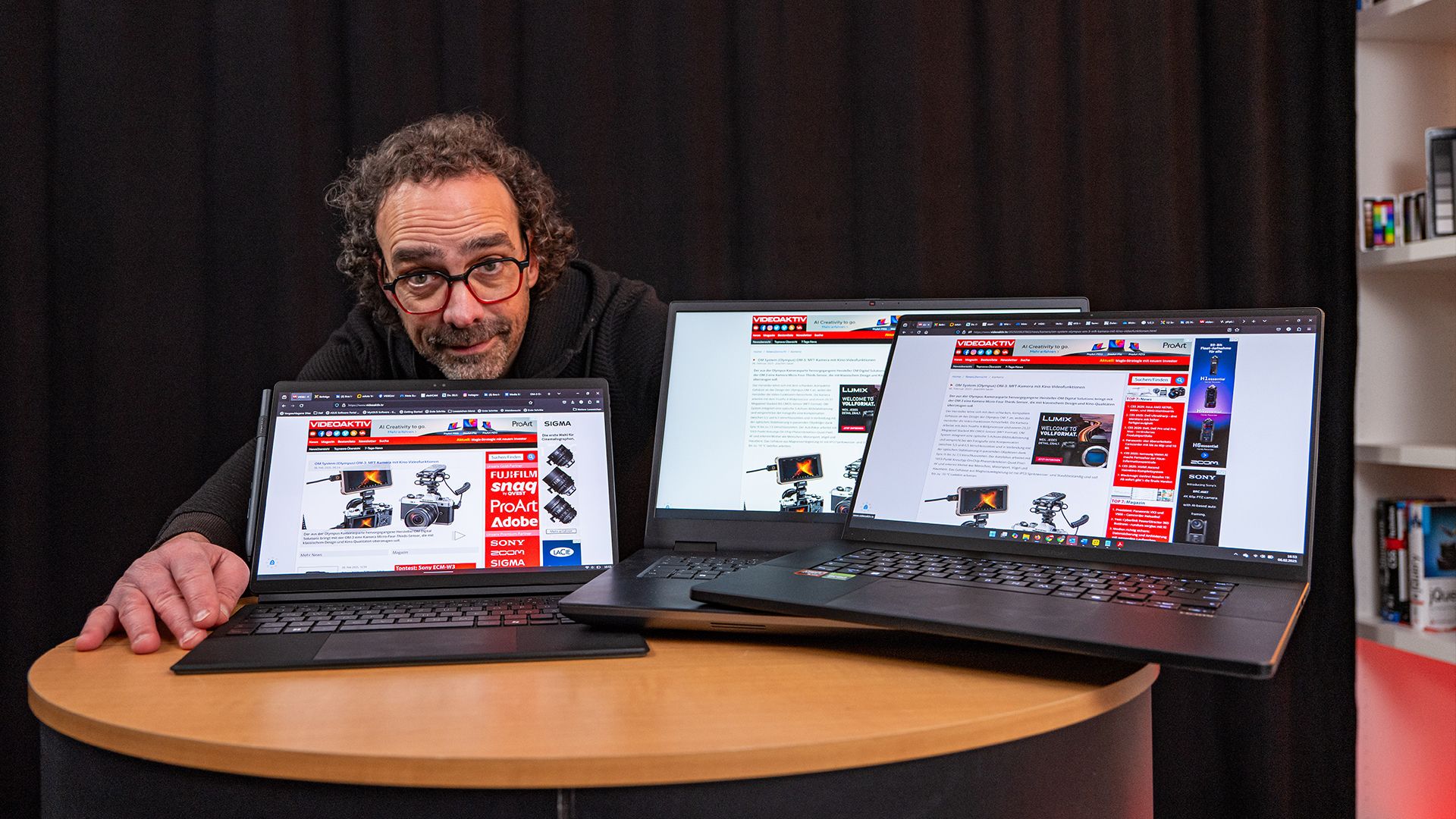 Drei Laptops, drei Top-Prozessoren: welcher Rechner fu00fcr welchen Zweck?