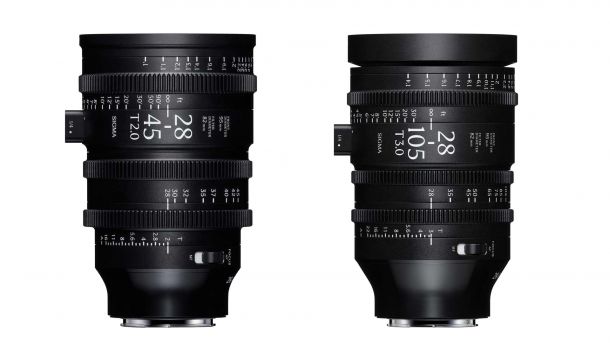 Sigma 28-45mm T2 FF und 28-105mm T3 FF: Cine-Primes mit Autofokus