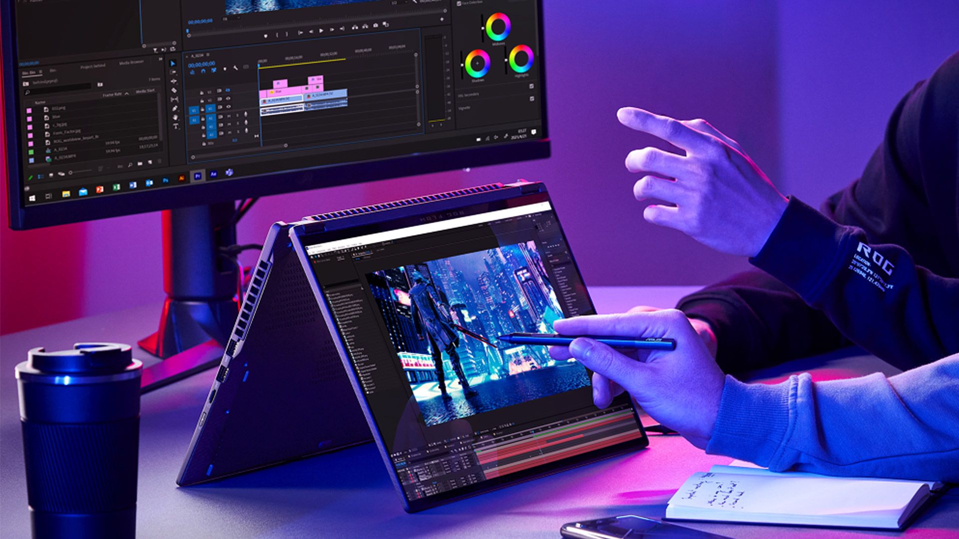 Asus ROG Flow X16 (2022) GV601: mit 1100 nits hellem Mini-LED-Display und AMD Ryzen 6900HS