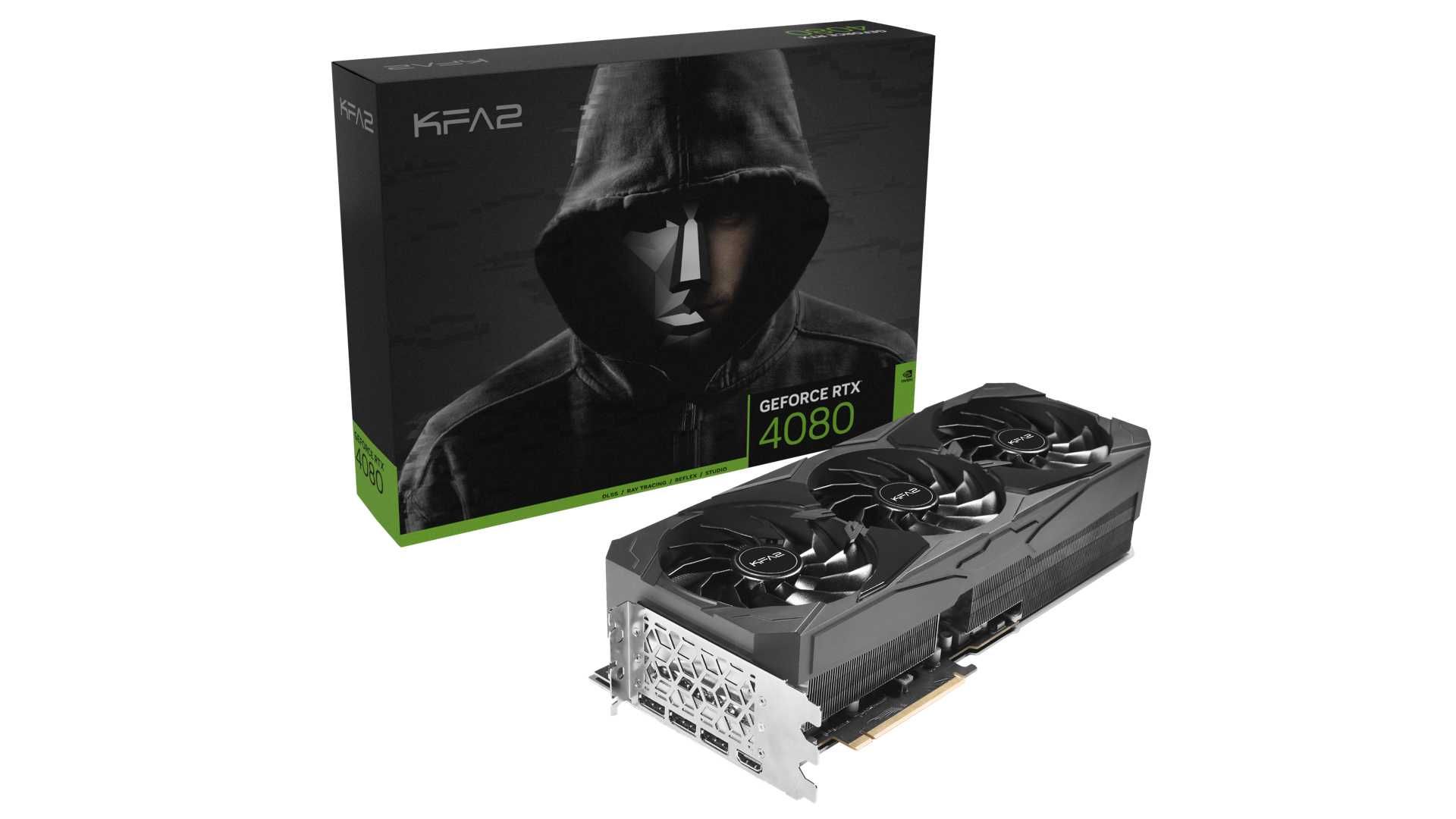 KFA2 GeForce RTX 4080 16GB SG 1-Click OC: u00fcbertaktete RTX 4080 lu00e4uft mit 3615 Megahertz
