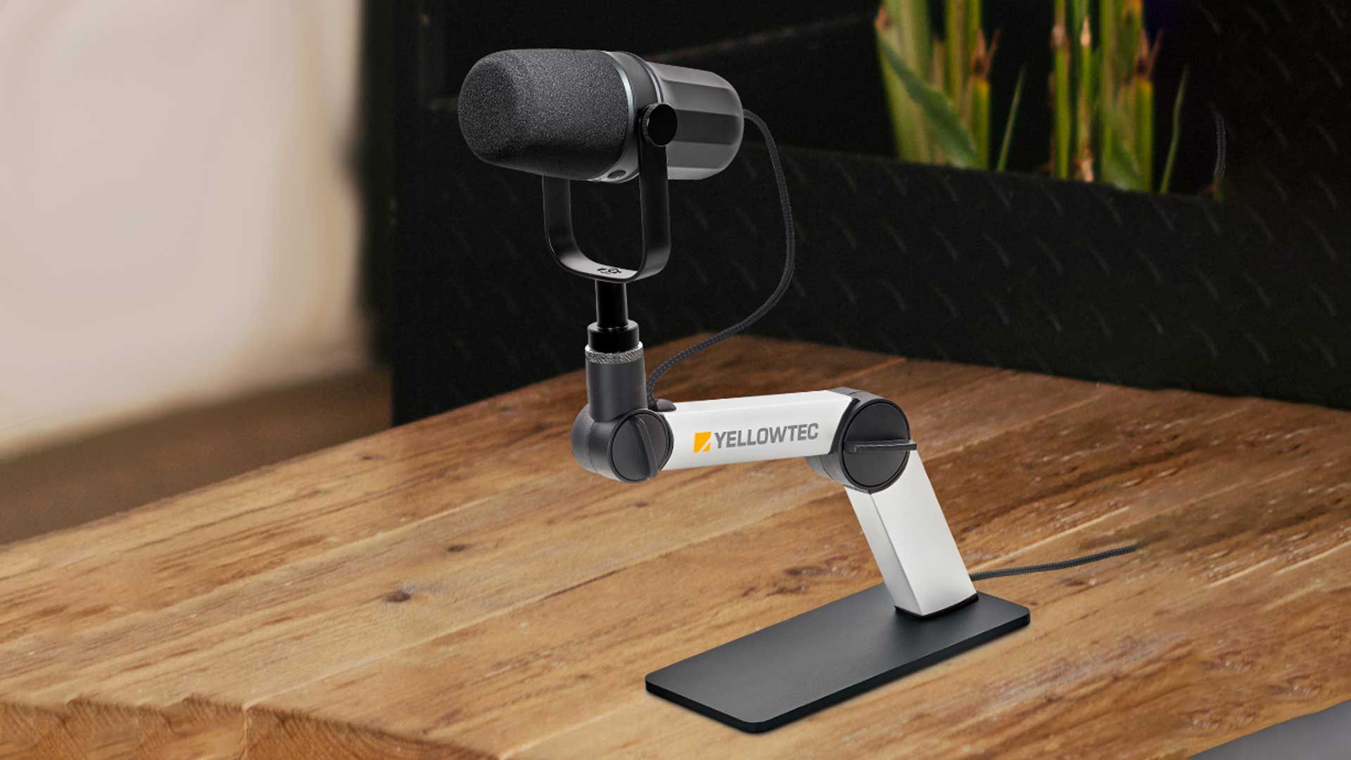 Yellowtec m!ka Table Stand: Mikrofon-Tischstativ mit hoher Flexibilitu00e4t