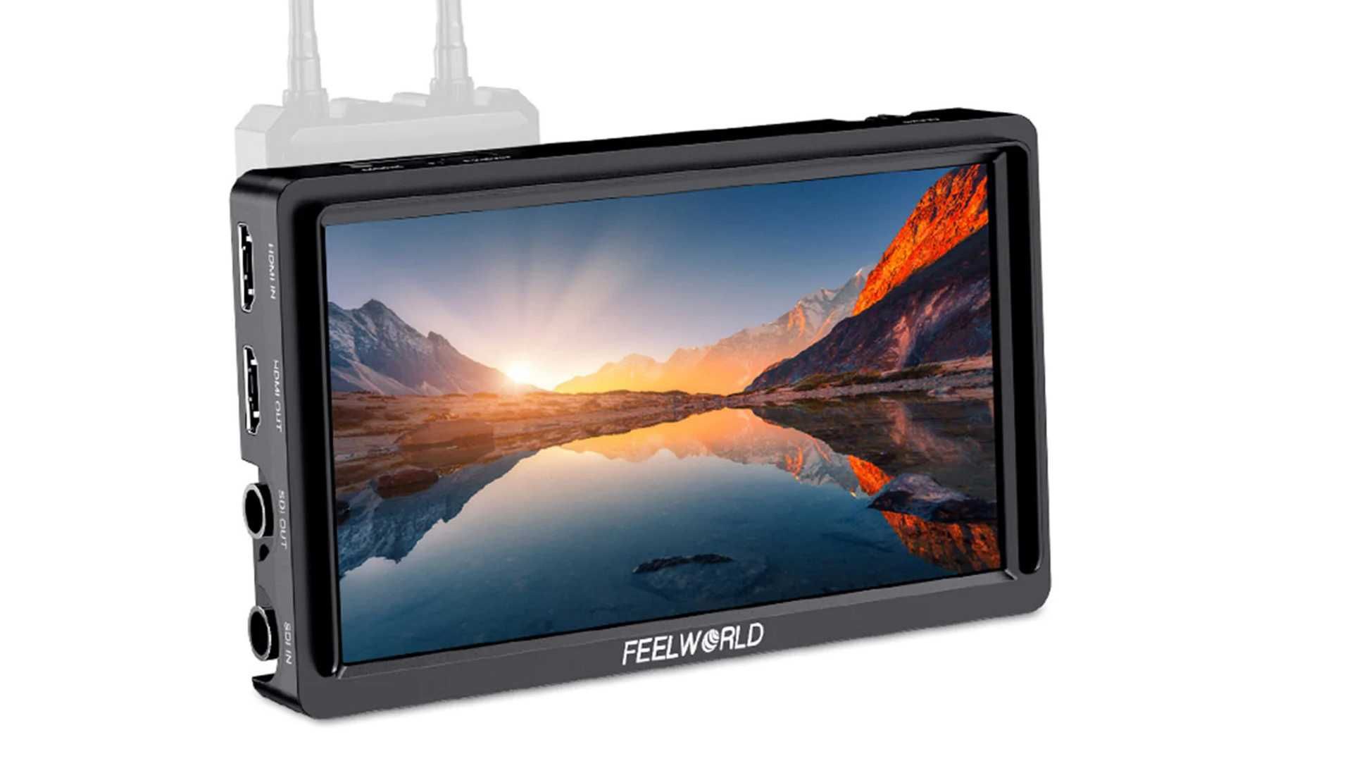 Feelworld FW568S: gu00fcnstiger 6-Zoll Fieldmonitor mit 3G-SDI und HDMI
