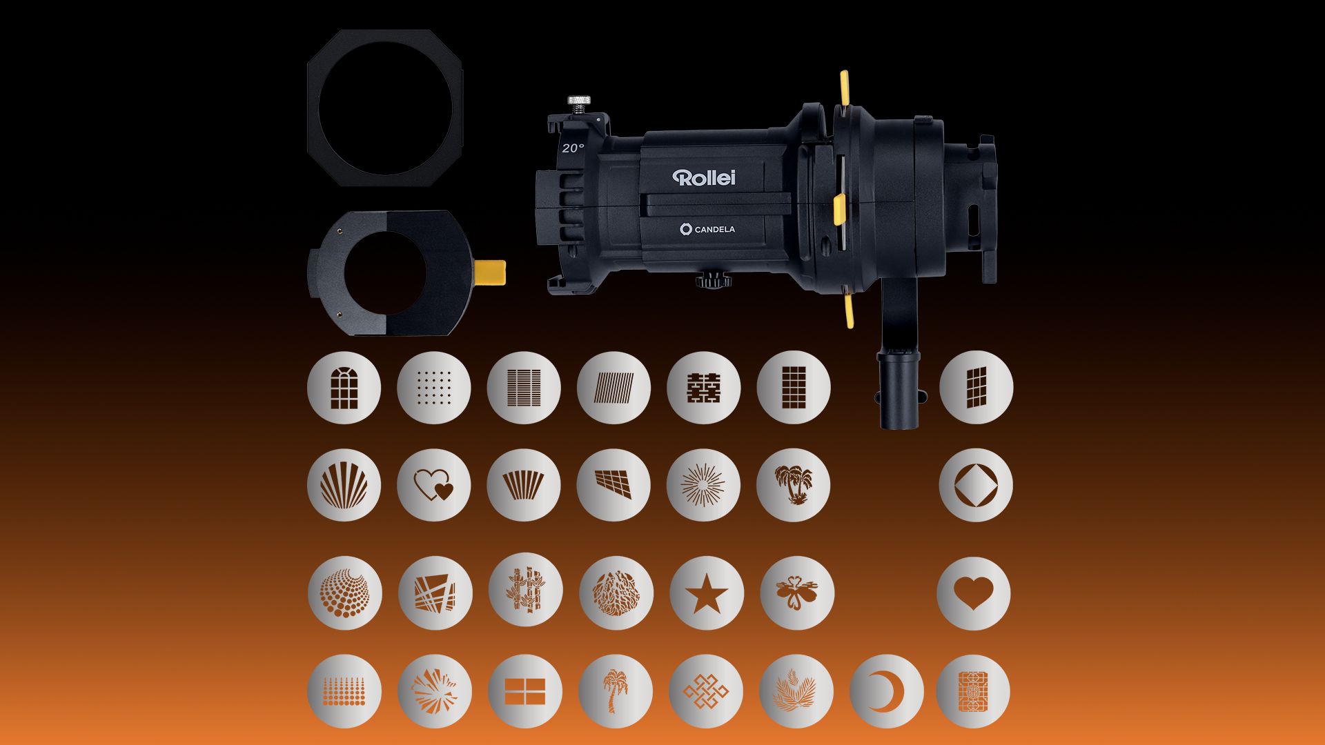 Rollei: Spotvorsatz fu00fcr die Candela-Serie