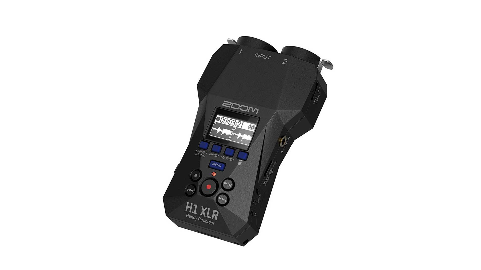 Zoom H1 XLR: gu00fcnstiger Handy Recorder mit 32Bit Float