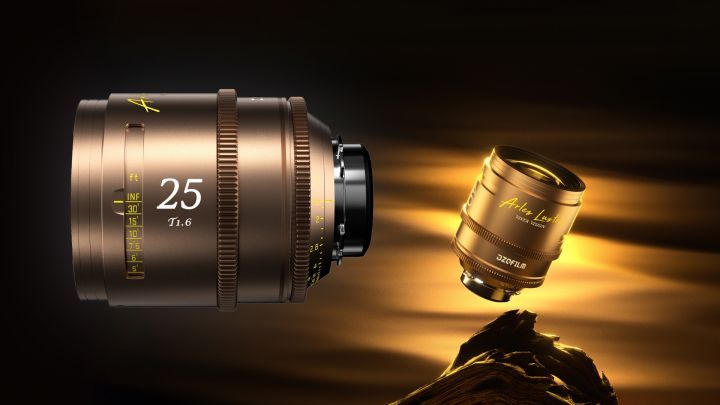 DZOFilm Arles Lustre u2013 Cine-Objektive mit warmen, goldenen Flares