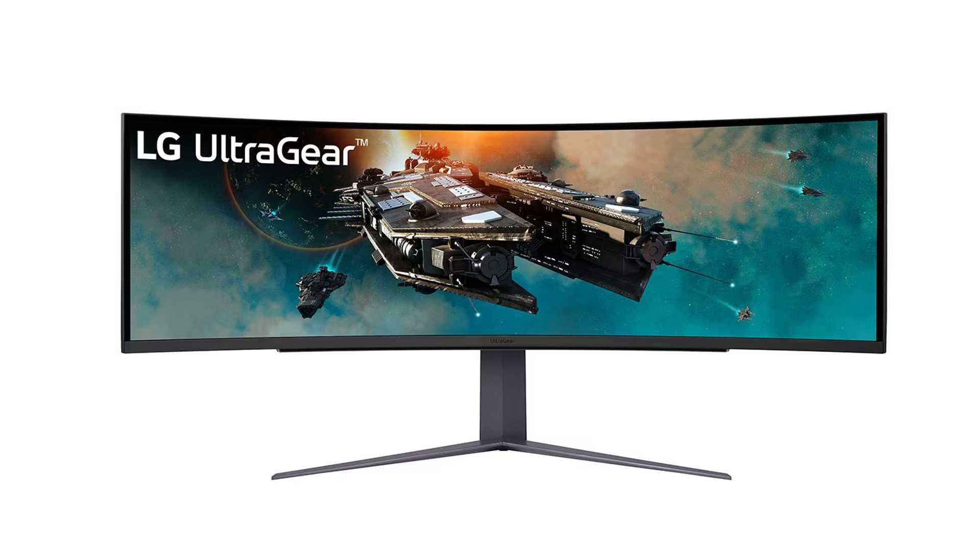 LG UltraGear 49GR85DC: 49-Zoll-Monitor mit 5K-Auflu00f6sung, DCI-P3 und DisplayHDR 1000