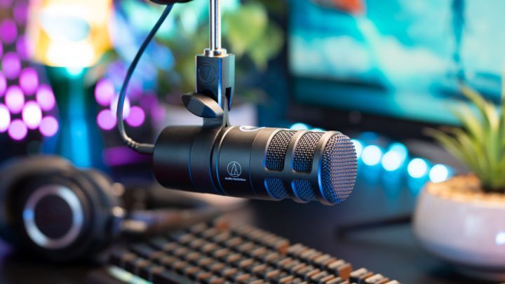 Audio-Technica AT2040USB u2013 Podcast-Mikrofon mit USB-Anschluss